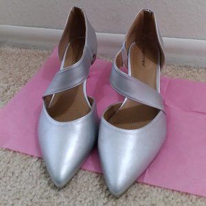 Elegant Silver Braelynn Comfortview shoes 9.5WW